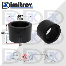 Тампон ауспух Citroen C15 Peugeot J9 305 504 505